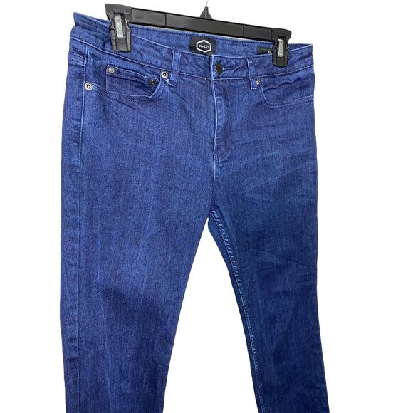 RVCA Skinny Jeans Dayley Medium Wash Size 30 - Picture 1 of 10